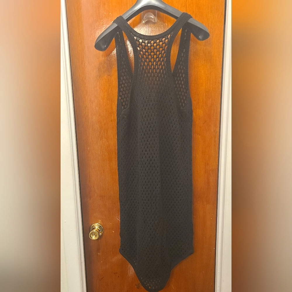 Club Monaco Knit Black Dress
